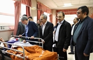 بازدید استاندار فارس و رییس دانشگاه علوم پزشکی شیراز از بیمارستان امتیاز و فوریت های جراحی شهید رجایی 