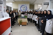به مناسبت روز آزمایشگاه در بیمارستان امتیاز انجام شد 
